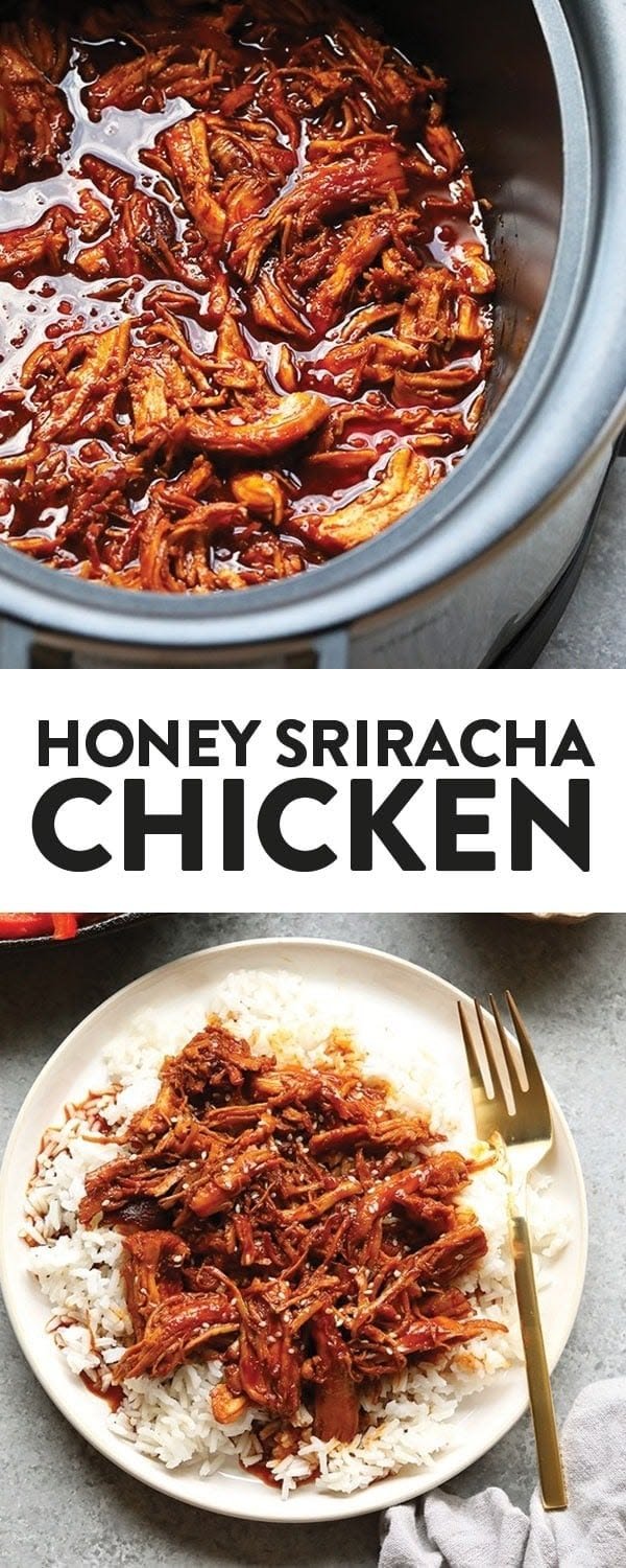 Slow Cooker Honey Sriracha Chicken