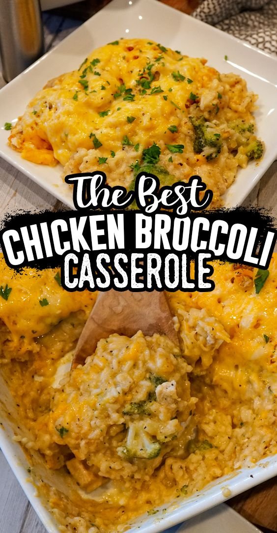 Chicken Broccoli Rice Casserole