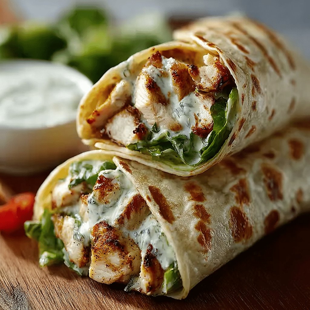 Chicken Ranch Wraps