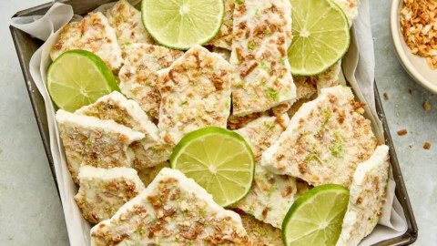 Key Lime Pie Yogurt Bark Recipe