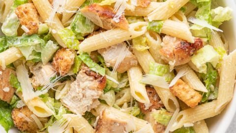 Chicken Caesar Pasta Salad