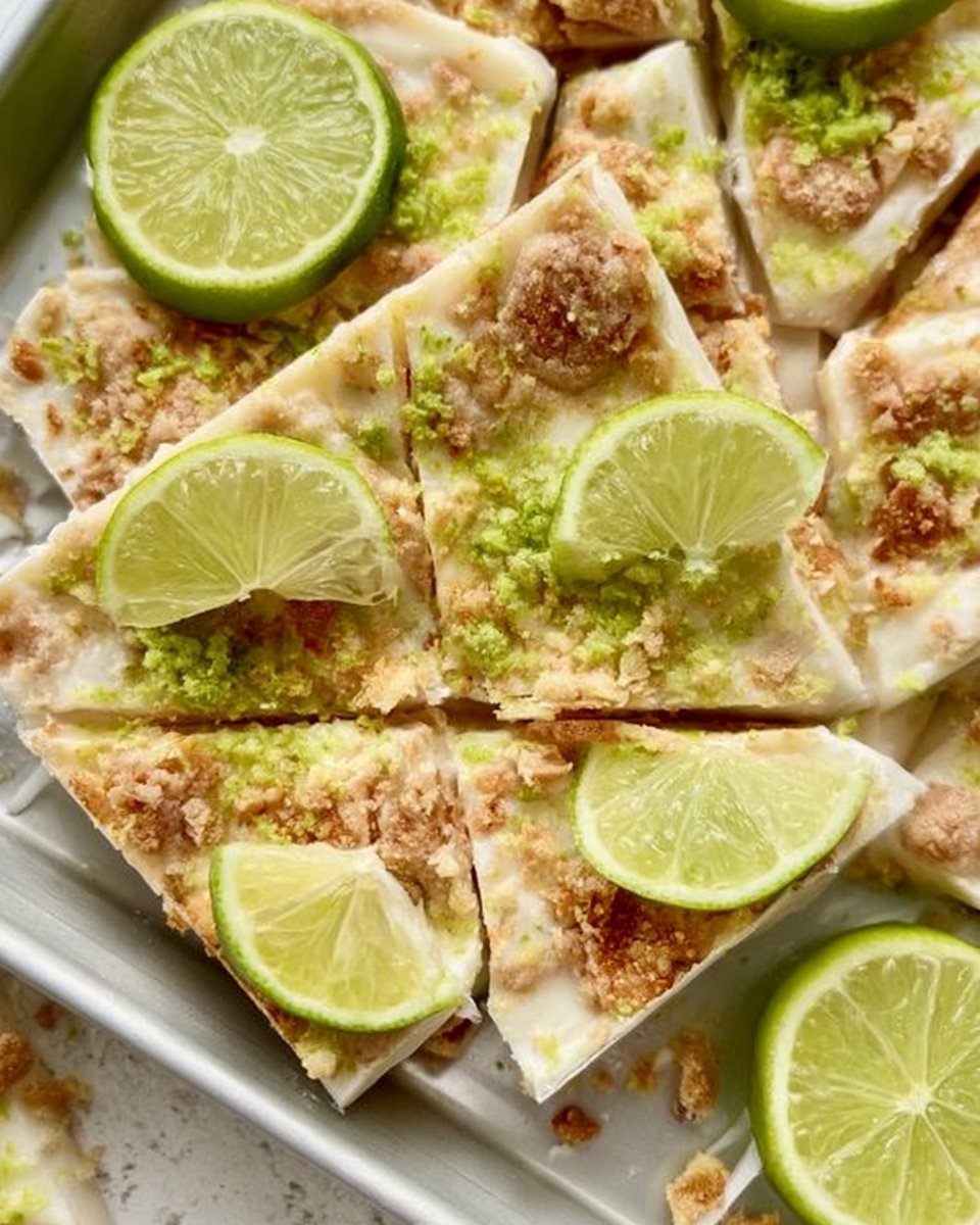 Key Lime Pie Yogurt Bark