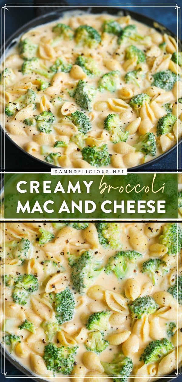 Creamy Broccoli Mac and Cheese