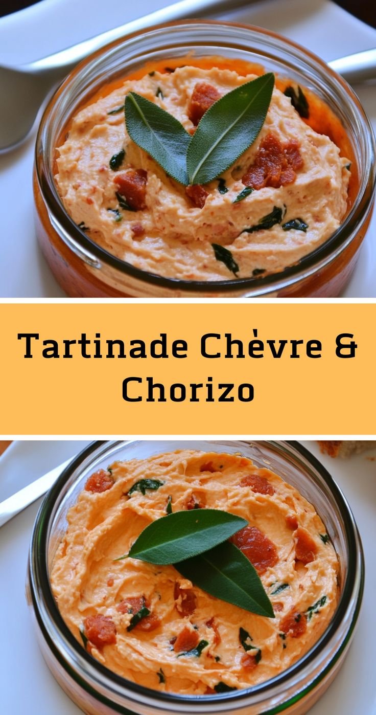 Tartinade Chèvre Chorizo Facile & Rapide | L'Apéro Gourmand en 10 min !