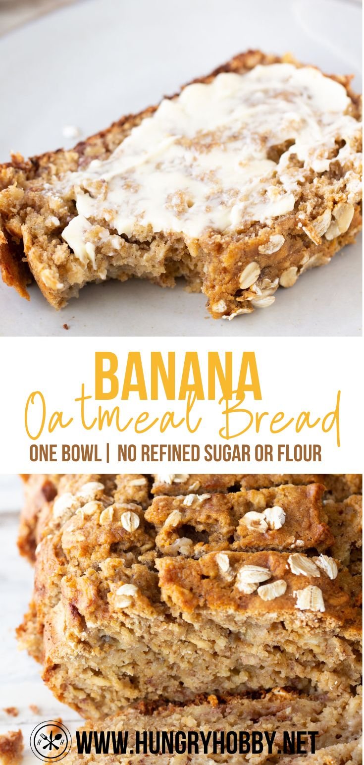 Banana Oatmeal Bread