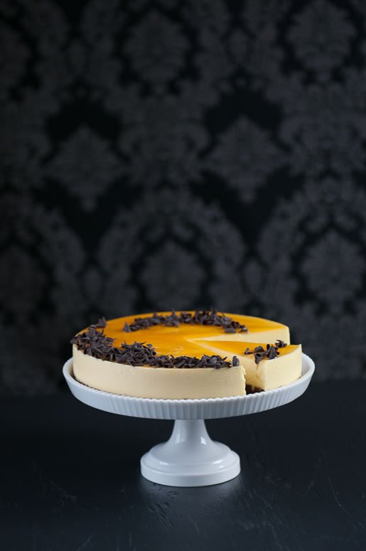 Creamy Passion Fruit Mousse Cake 2 Creamy Passion Fruit Mousse Cake
