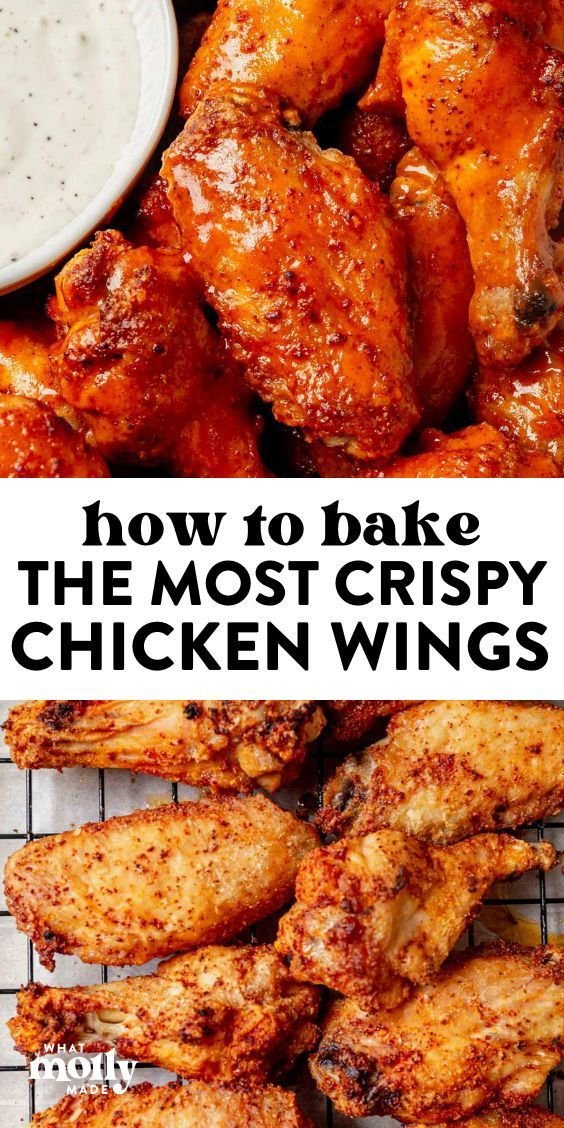 Crispy Baked Chicken Wings