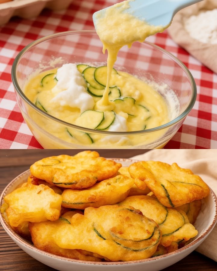 Zucchini-Käse-Wölkchen