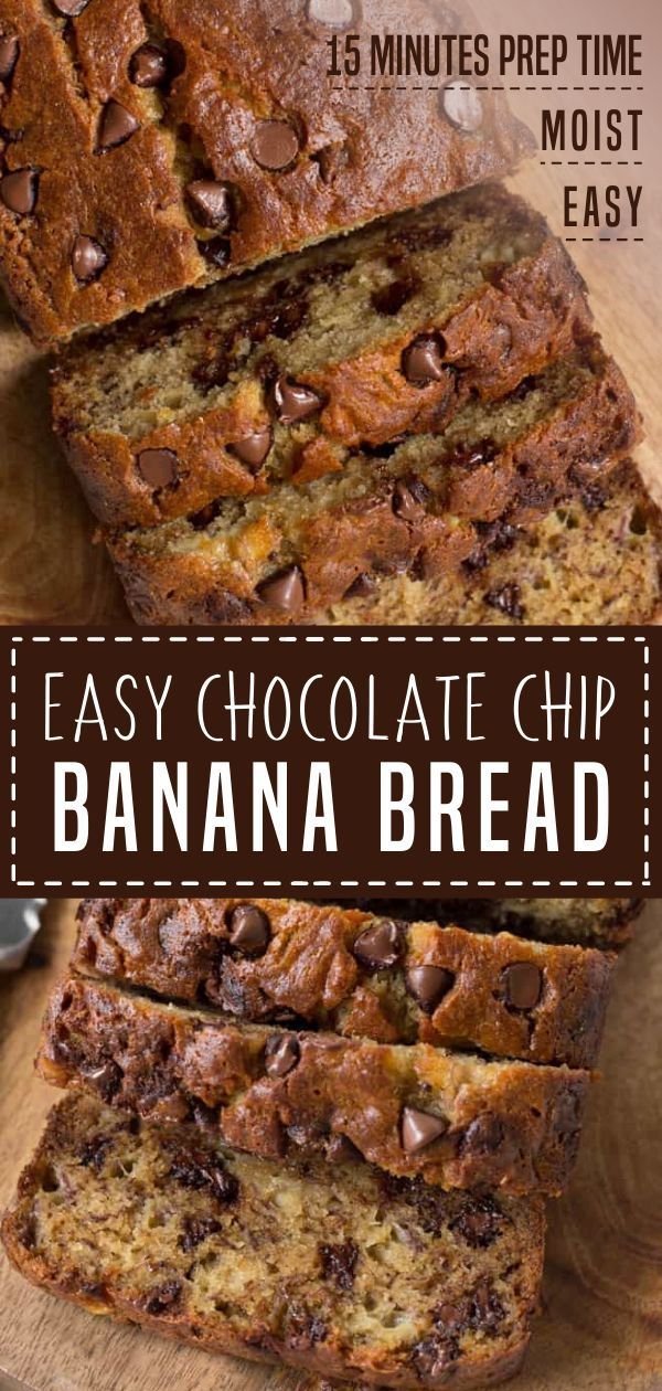 Banana Bread with Chocolate Chips