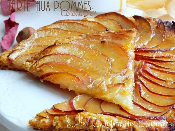 tarte aux pommes caramélisées