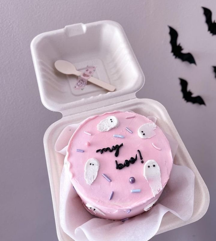 Halloween korean cake