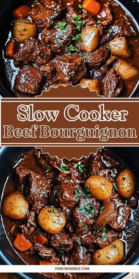 Slow Cooker Beef Bourguignon: Secret Tender Tips Inside