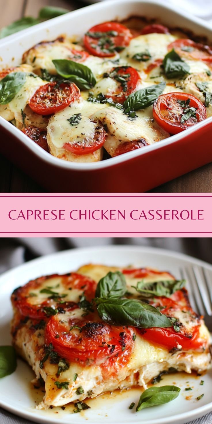 Best Caprese Chicken Casserole For Your Dinner Table