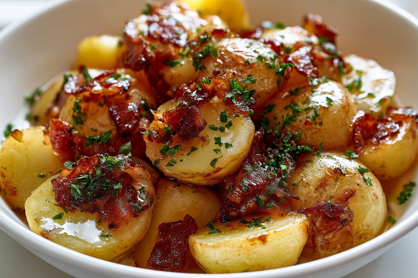 Crispy German Fried Potatoes with Onions