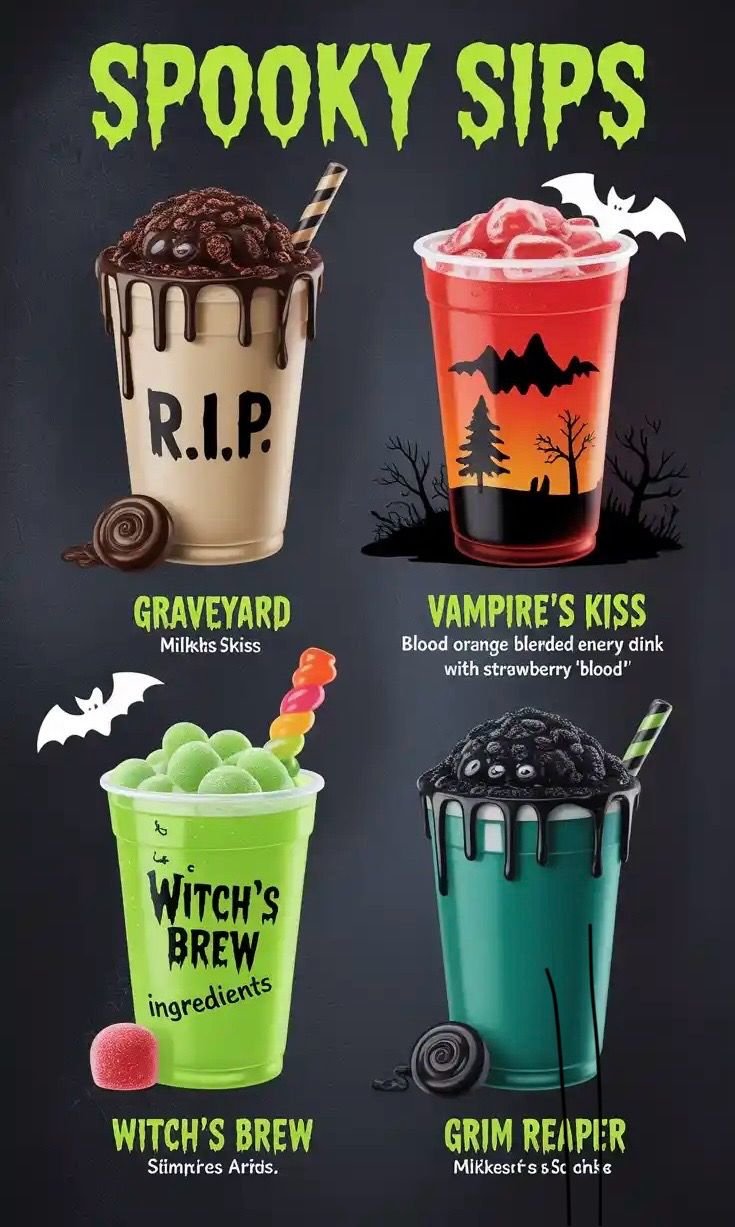 Spooky Sips: Halloween Drink Recipes for Your Party