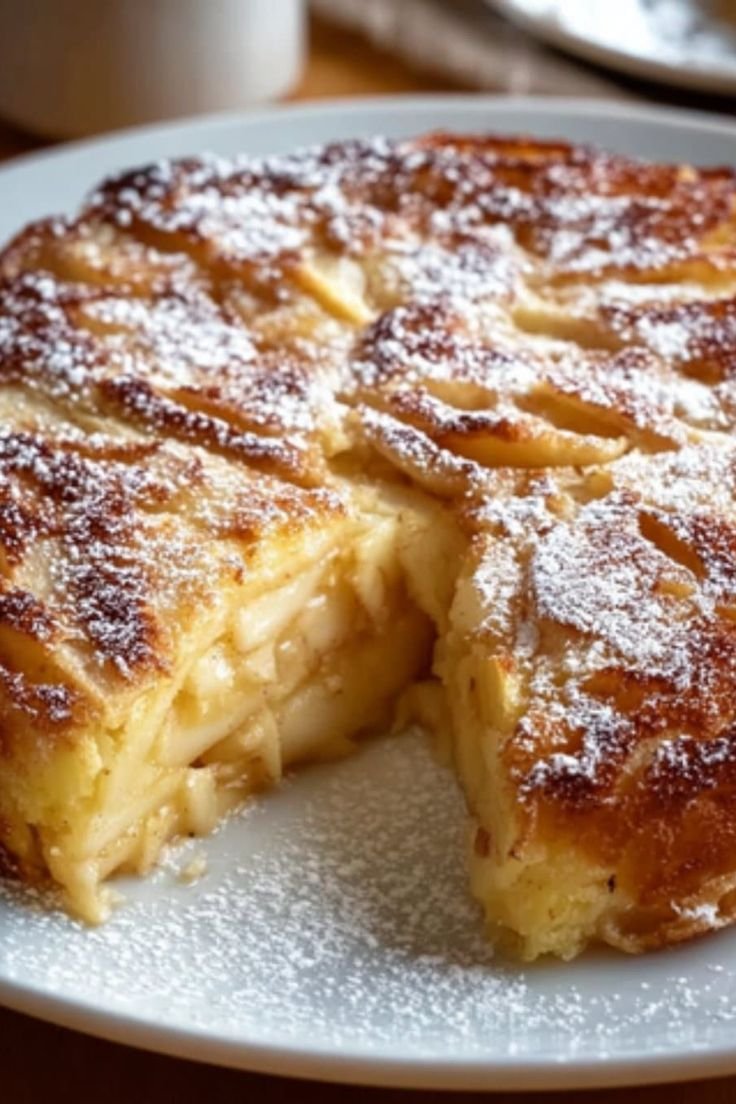 Faire ce Gâteau Moelleux aux Pommes Facile