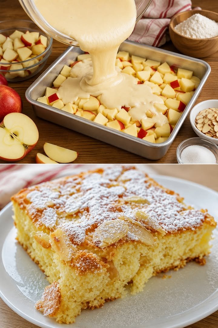 Großmutters Apfelkuchen vom Blech