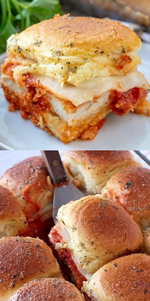 Chicken Parmesan Sliders