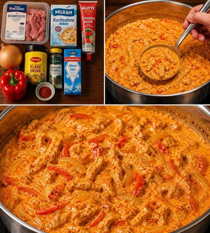 Hexensuppe mit Hähnchen