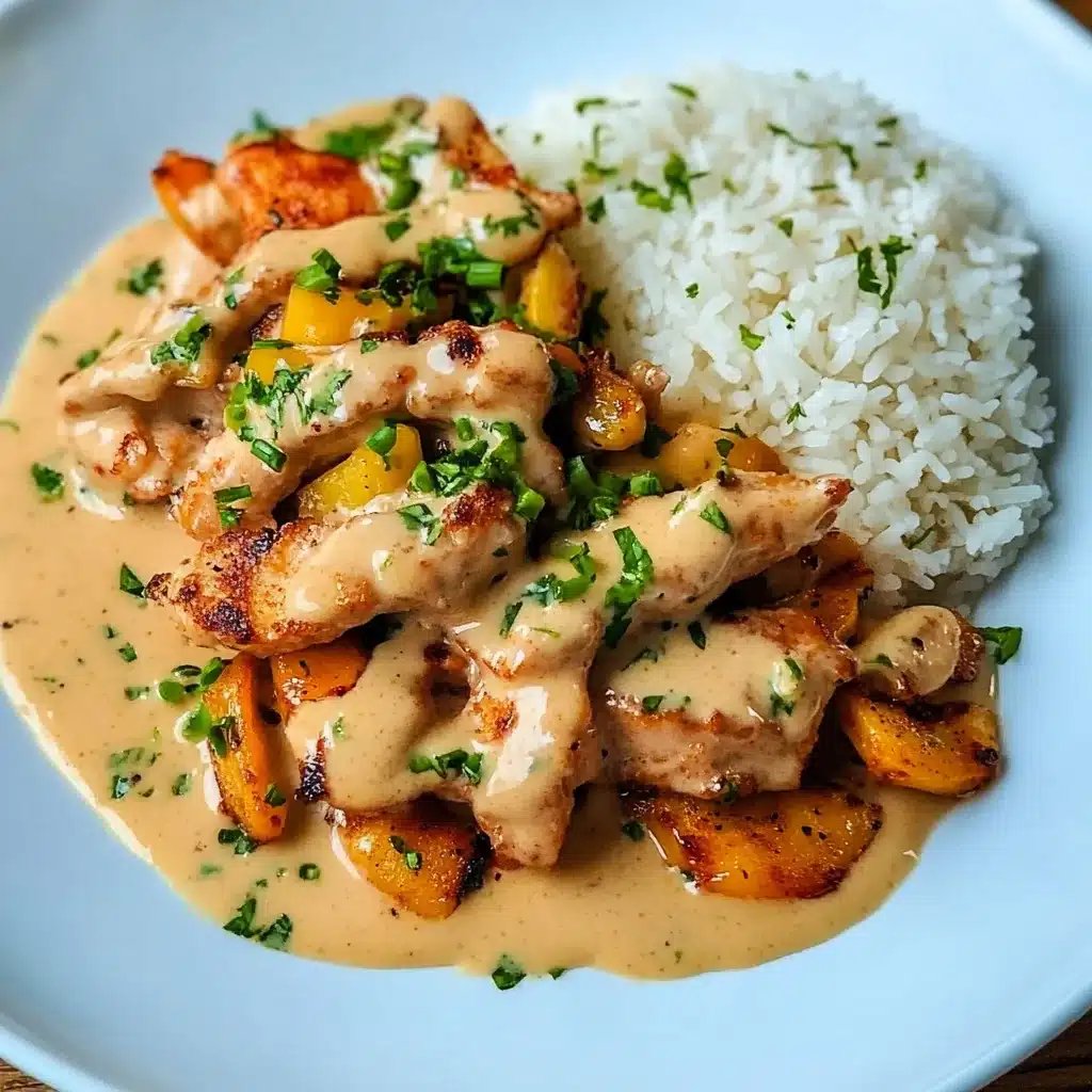 Einfaches Hähnchen Gyros mit Schmand Soße