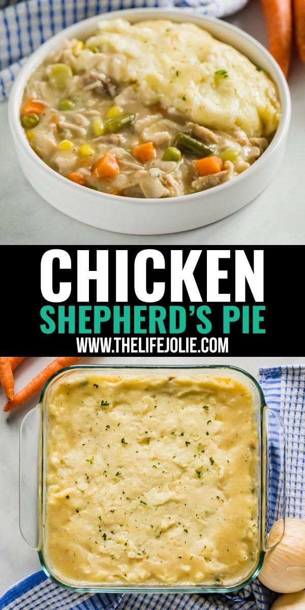 Leftover Chicken Shepherd's Pie Recipe