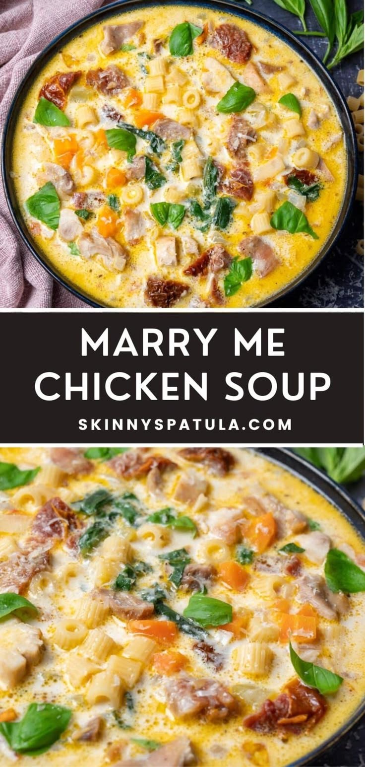 Marry Me Chicken Soup