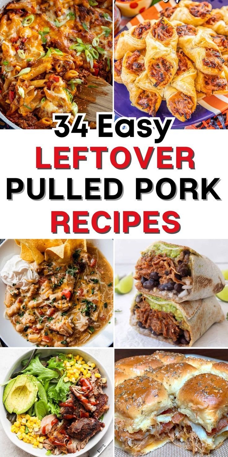 35 Pulled Pork Leftover Ideas