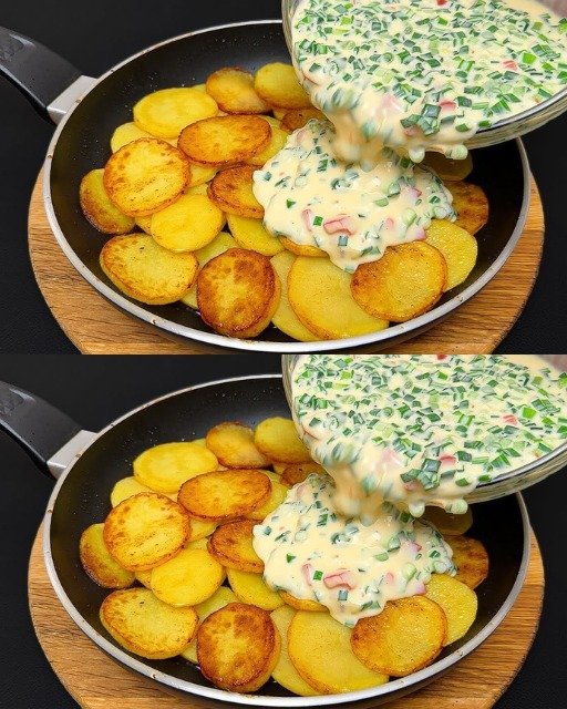 Kartoffel Rezept für das Abendessen