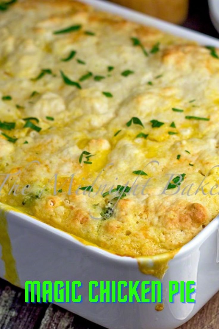 Magic Chicken Pie
