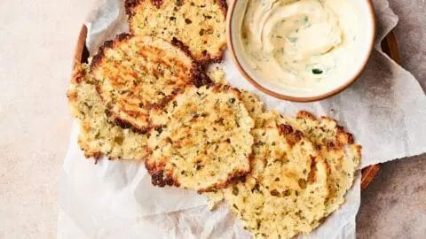 Crispy Cottage Cheese Chips