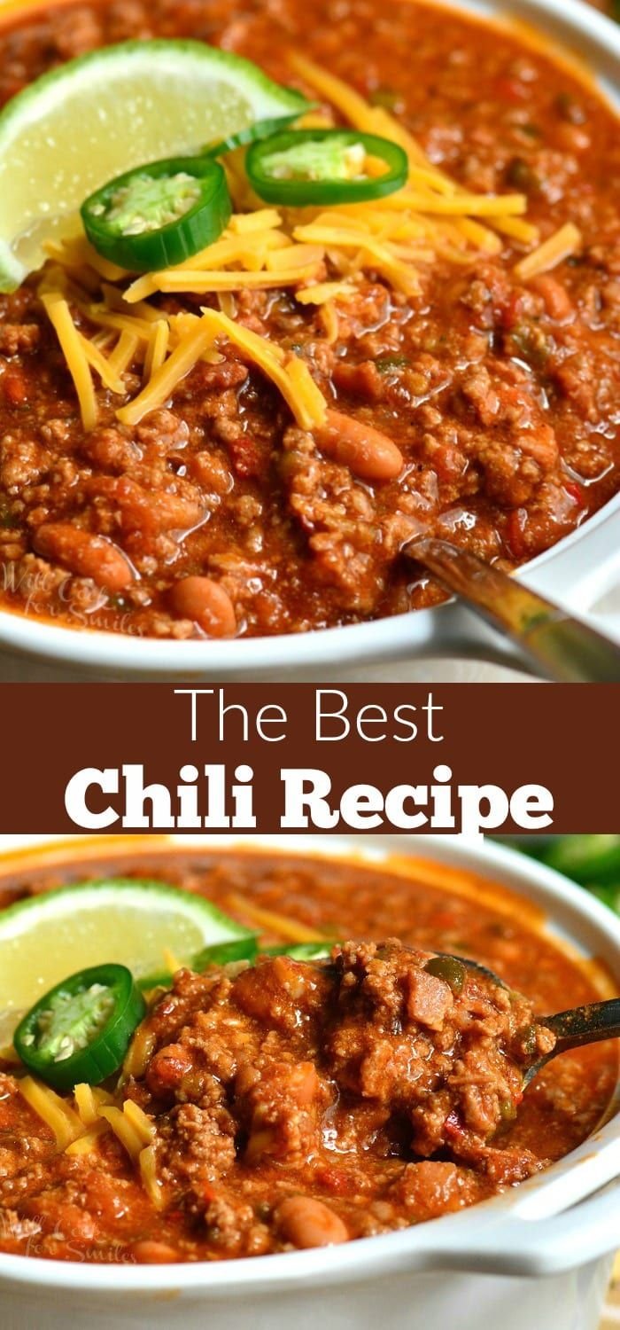 The Best Beef Chili Recipe