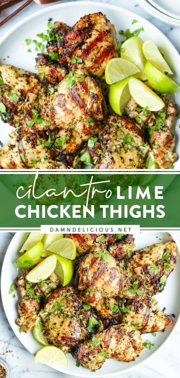 CILANTRO LIME CHICKEN THIGHS