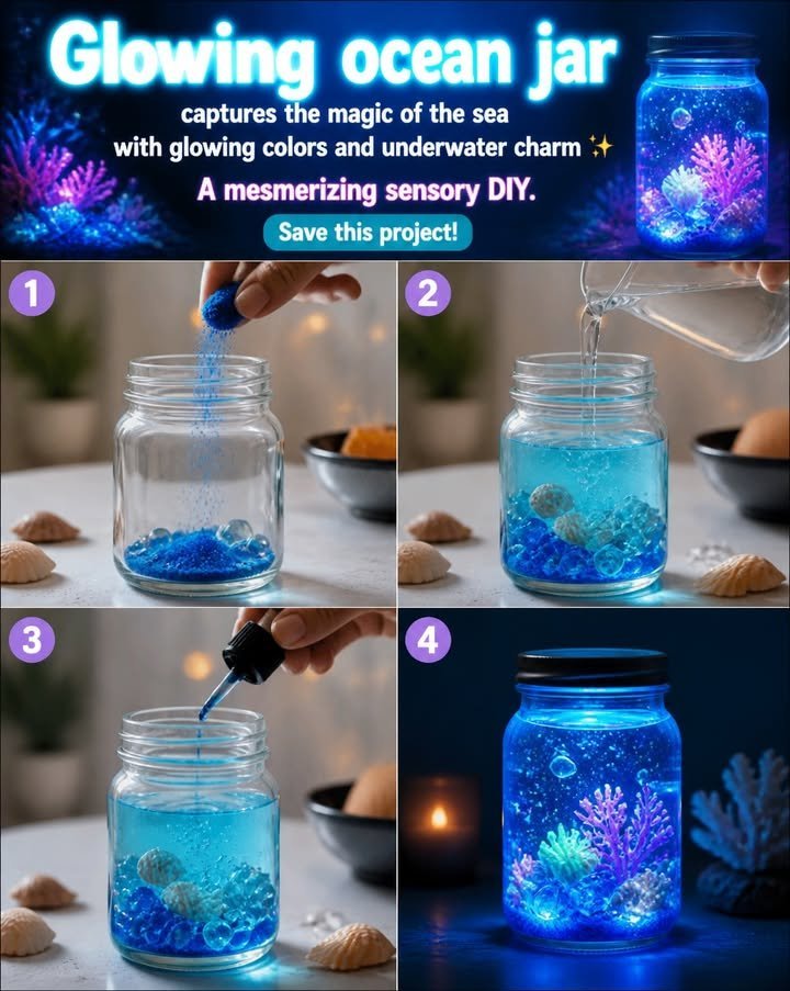 The Glowing Ocean Jar Becomes Cozy 4 The Glowing Ocean Jar