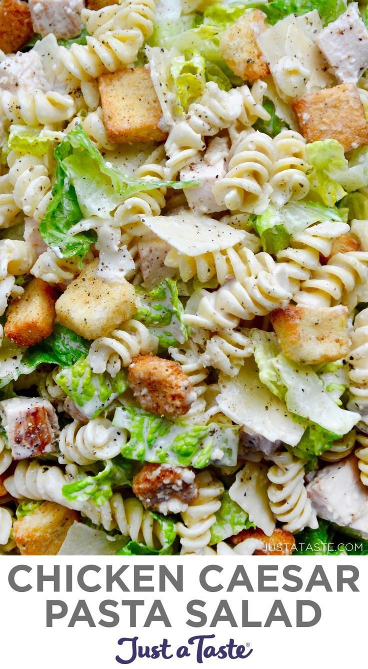Chicken Caesar Pasta Salad