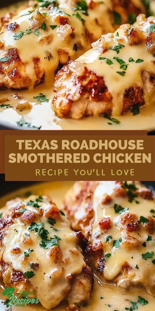 Easy Texas Roadhouse Smothered Chicken Recipe You’ll Love