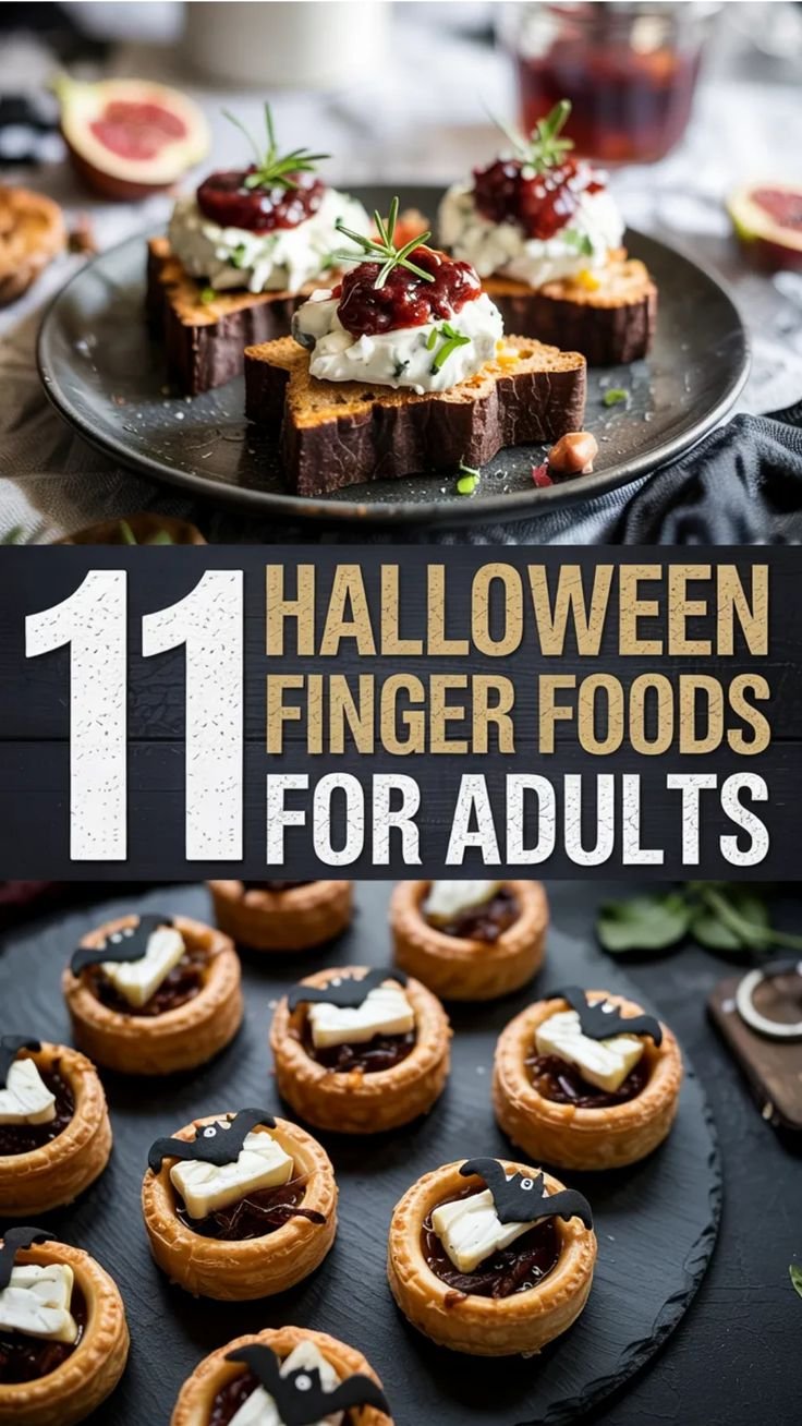 11 Halloween Finger Foods for Adults That Feel Gourmet