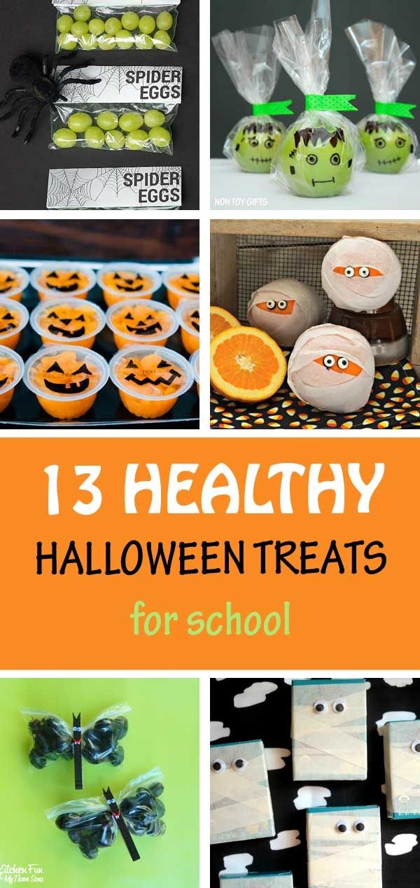 13 Healthy Halloween Treats For School | Non-Candy Ideas