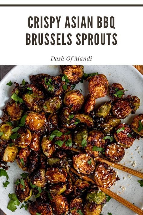 Asian BBQ Brussels Sprouts