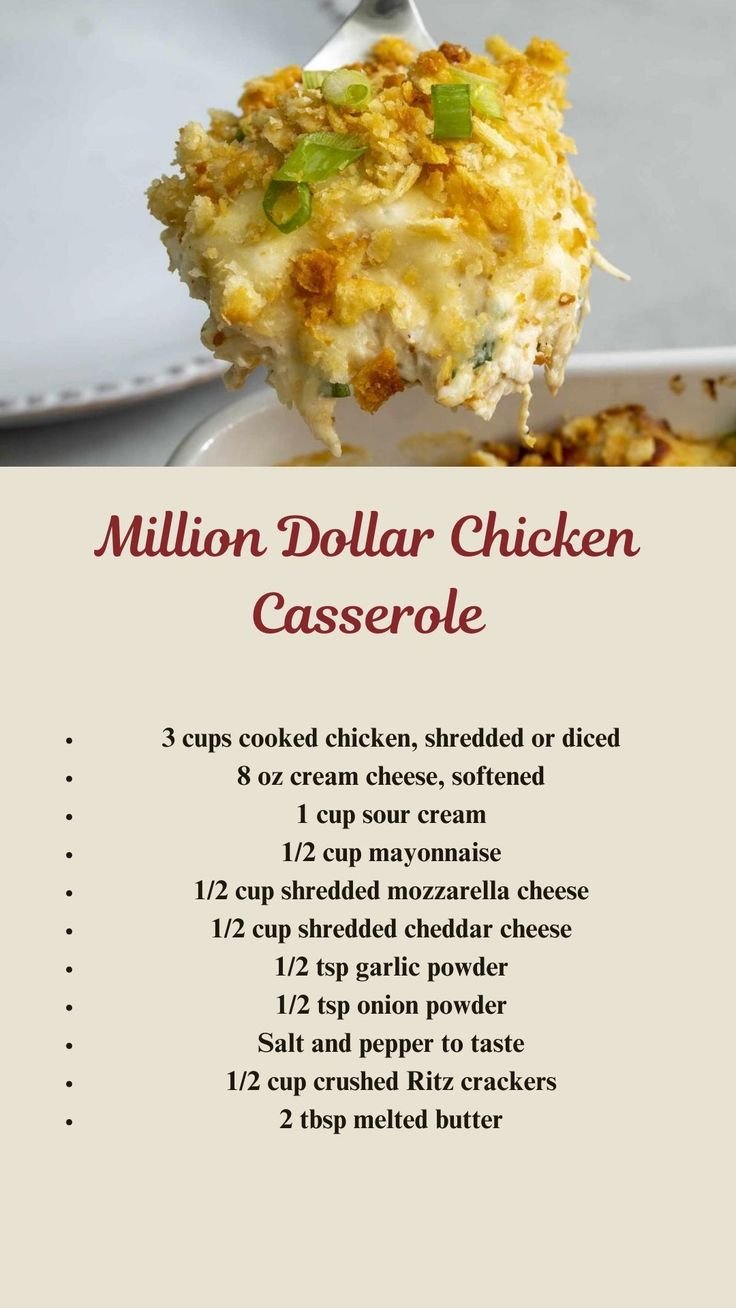 Cheesy Chicken Casserole