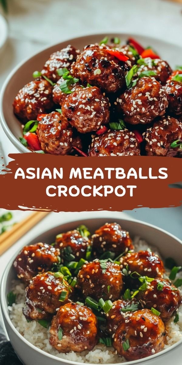 Asian Meatballs Crockpot Recipe (Get cooking!)