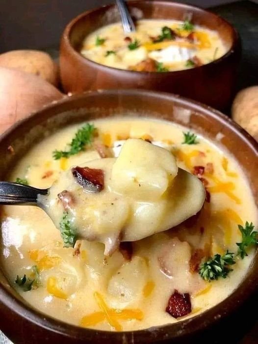 Leckere Kartoffelsuppe wie von Oma