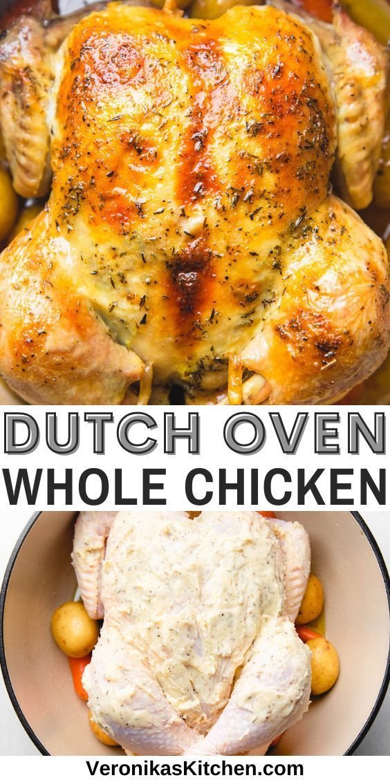 Dutch Oven Whole Chicken