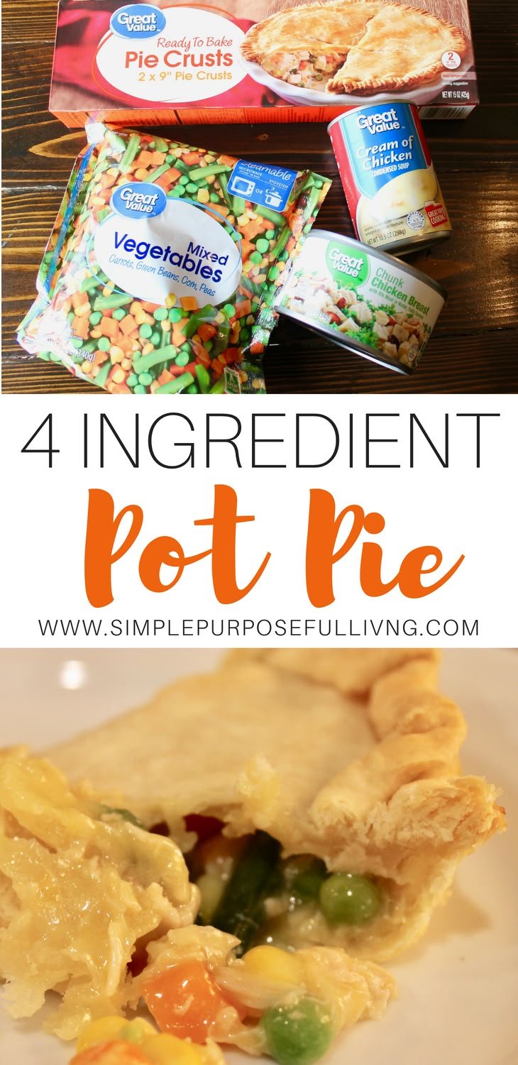 Aldi Recipe: Easy 4-Ingredient Chicken Pot Pie Recipe
