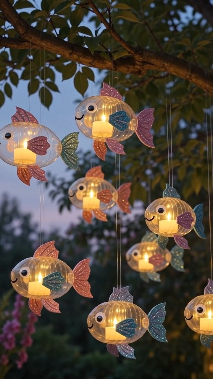 Glowing Fish Lantern Craft