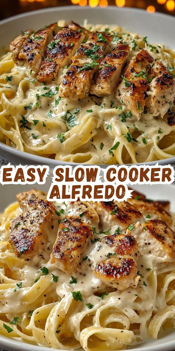 Easy Crockpot Chicken Alfredo You’ll Love