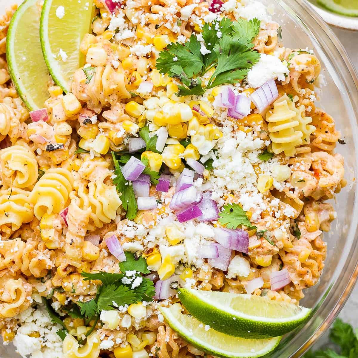 Mexican Street Corn Pasta Salad Recipe