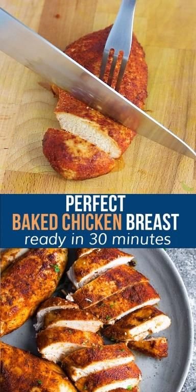Perfect Baked Chicken Breast