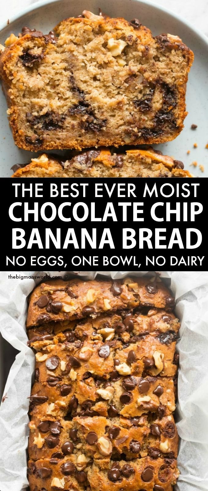 One-Bowl Chocolate Chip Banana Bread