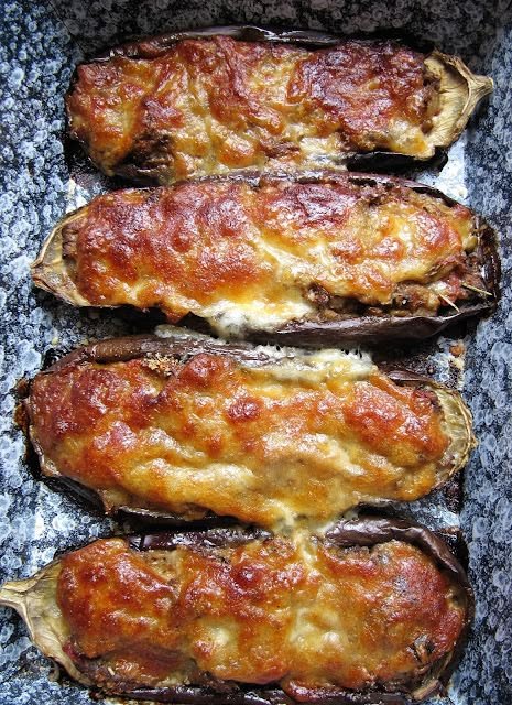 Aubergines gratinées