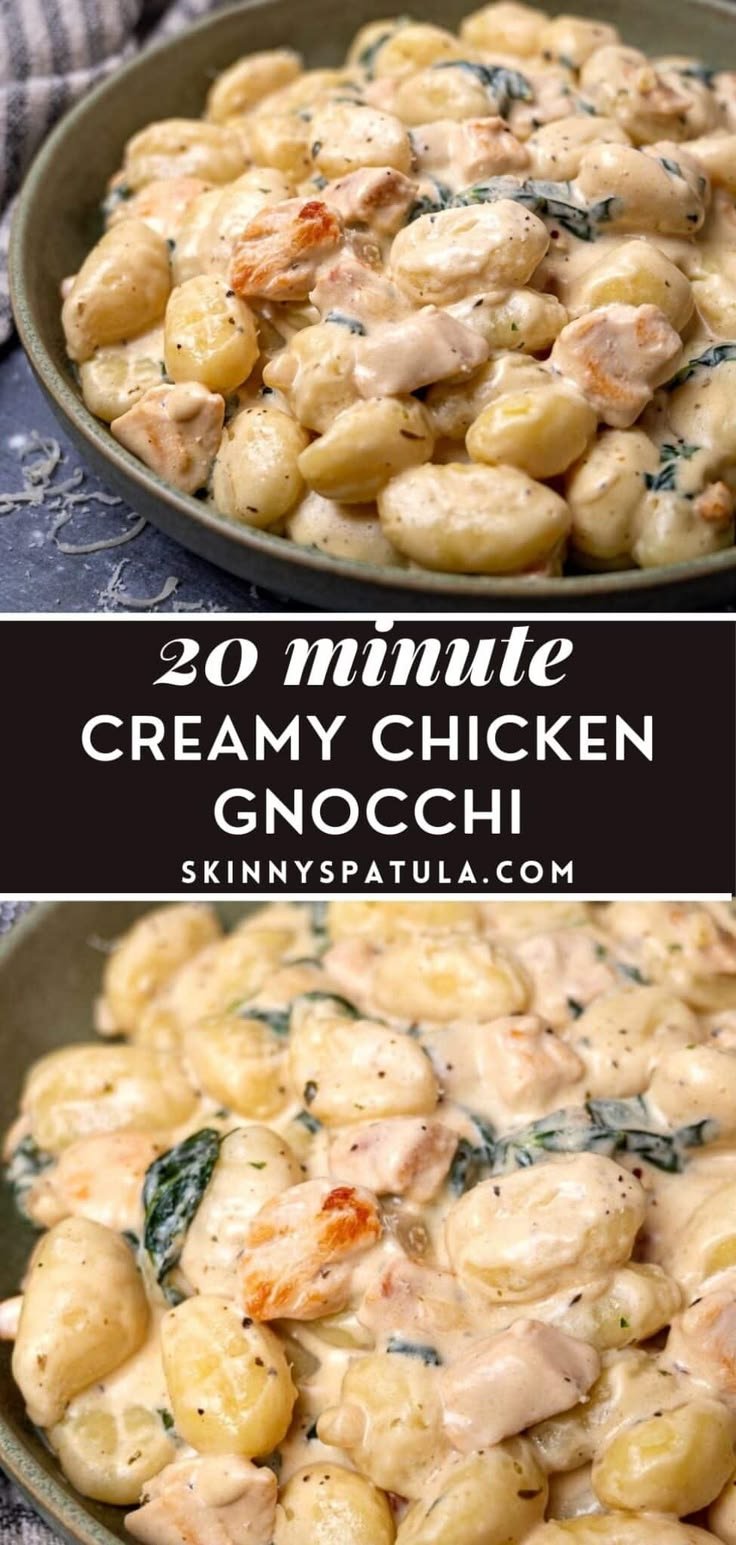 Creamy Chicken Gnocchi